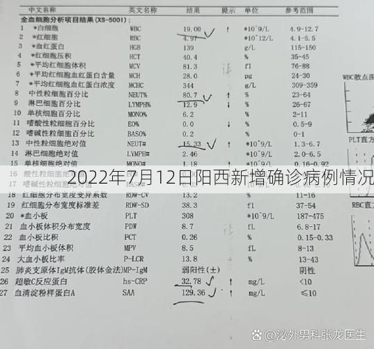 2022年7月12日阳西新增确诊病例情况