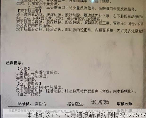 本地确诊+3，汉寿通报新增病例情况_27637