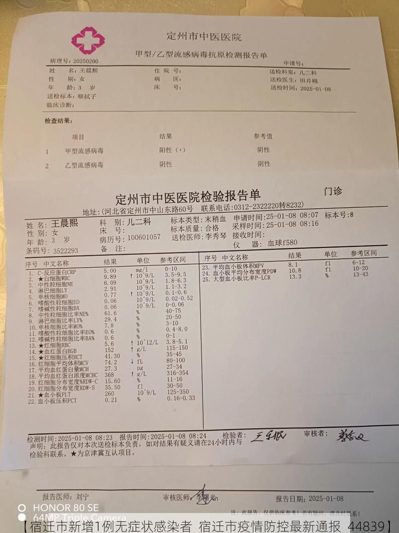 【宿迁市新增1例无症状感染者  宿迁市疫情防控最新通报_44839】