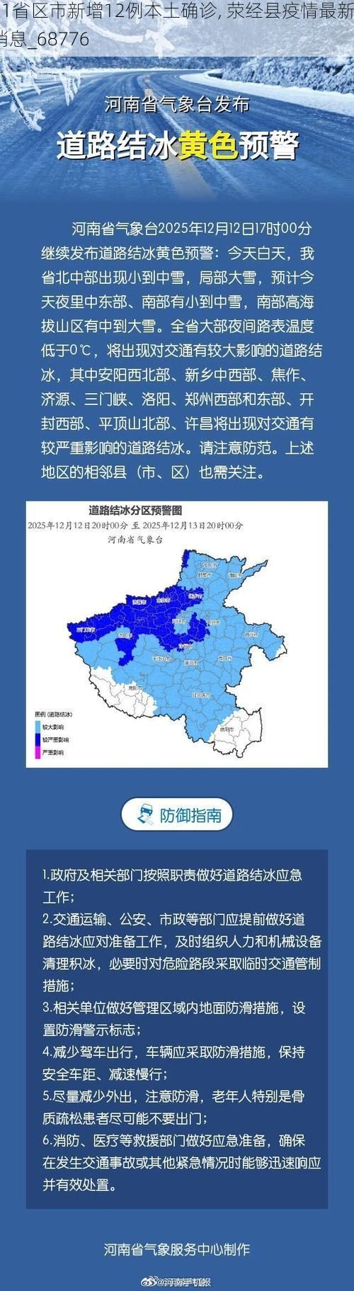 31省区市新增12例本土确诊, 荥经县疫情最新消息_68776