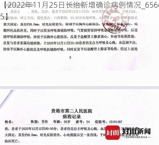 【2022年11月25日长治新增确诊病例情况_65665】