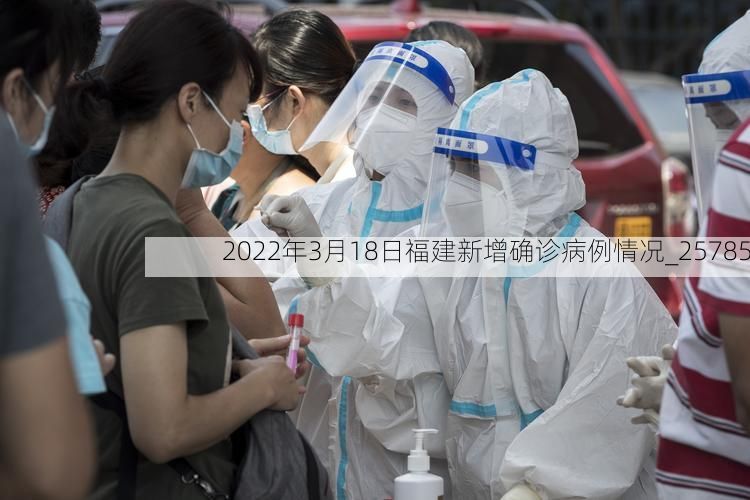 2022年3月18日福建新增确诊病例情况_25785