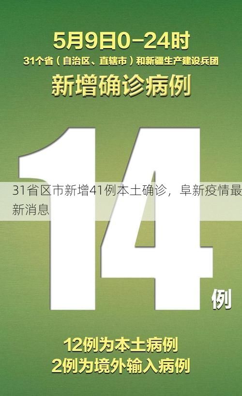 31省区市新增41例本土确诊，阜新疫情最新消息