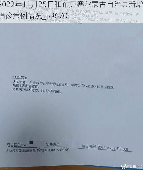 2022年11月25日和布克赛尔蒙古自治县新增确诊病例情况_59670