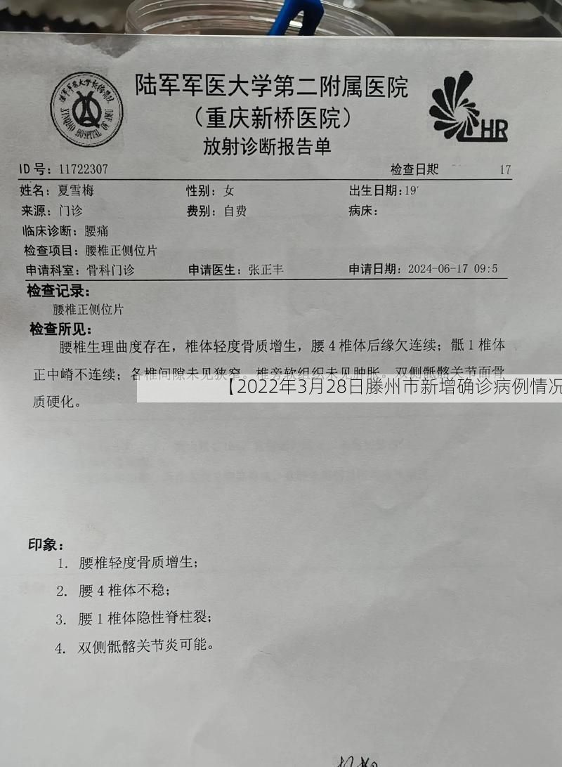 【2022年3月28日滕州市新增确诊病例情况】