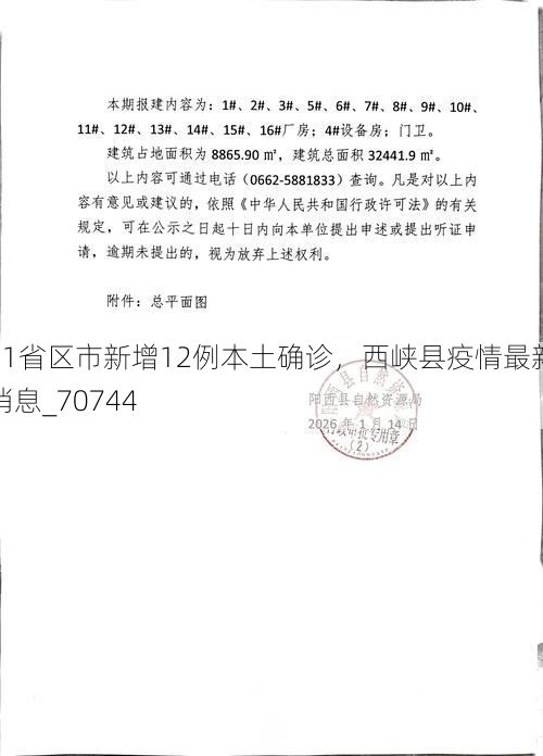 31省区市新增12例本土确诊，西峡县疫情最新消息_70744