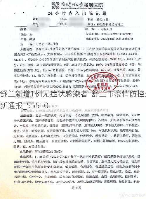 舒兰新增1例无症状感染者  舒兰市疫情防控最新通报_55510