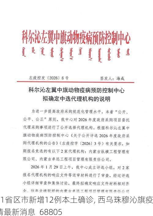 31省区市新增12例本土确诊, 西乌珠穆沁旗疫情最新消息_68805