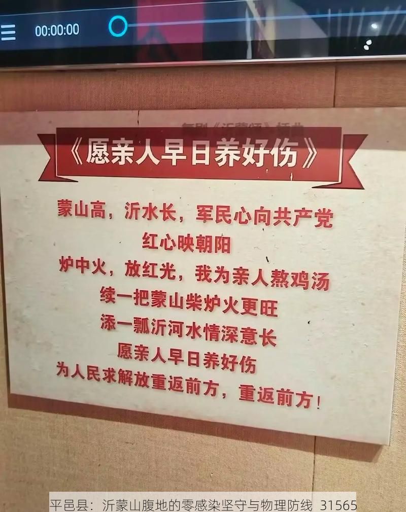 平邑县：沂蒙山腹地的零感染坚守与物理防线_31565