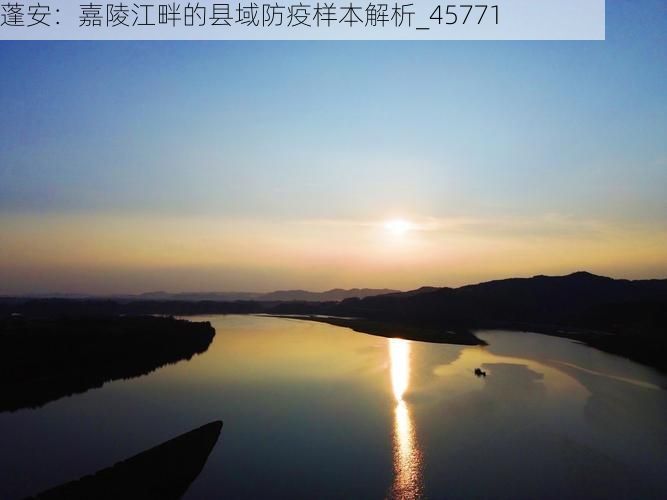 蓬安：嘉陵江畔的县域防疫样本解析_45771