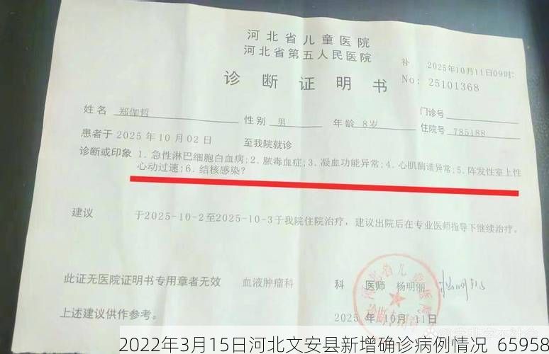 2022年3月15日河北文安县新增确诊病例情况_65958