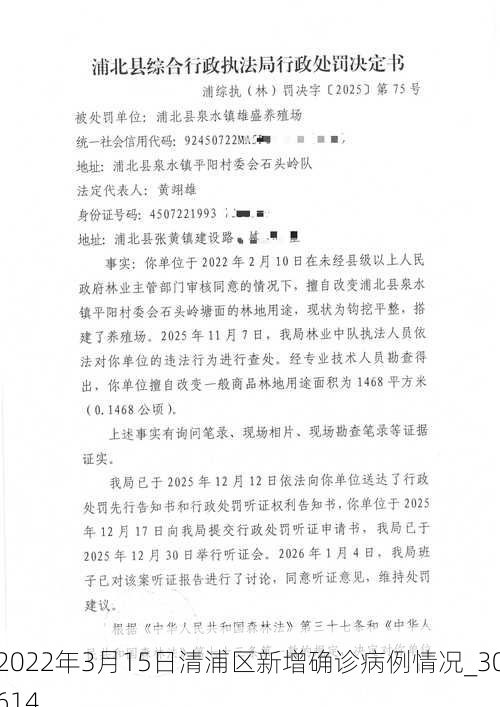 2022年3月15日清浦区新增确诊病例情况_30614