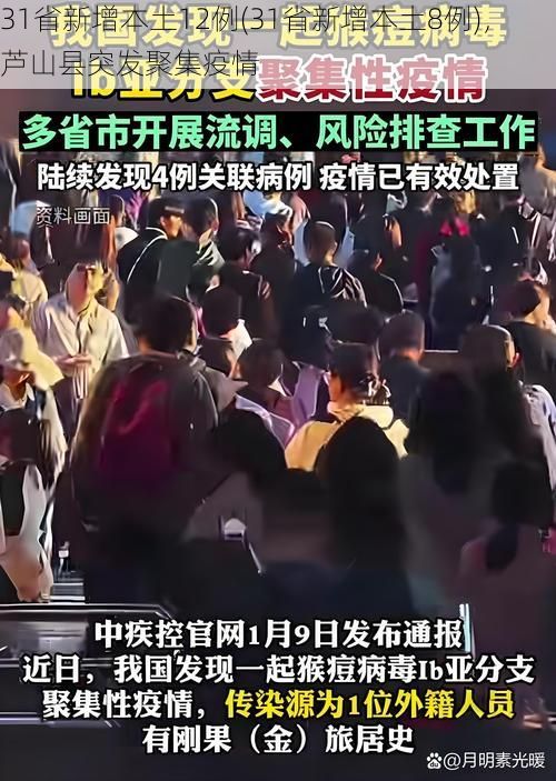 31省新增本土12例(31省新增本土8例)，芦山县突发聚集疫情