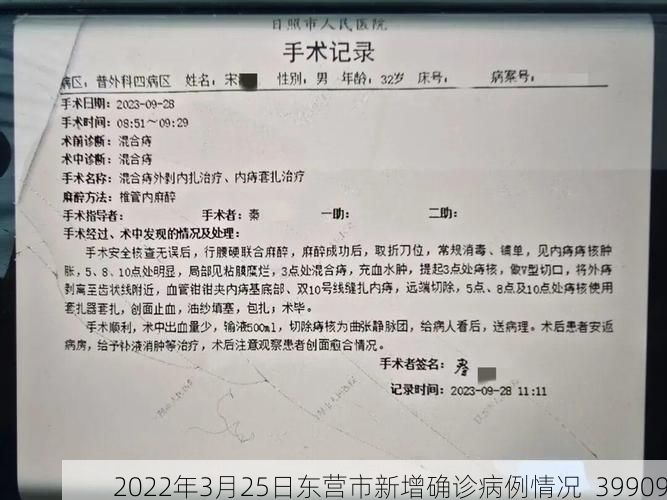 2022年3月25日东营市新增确诊病例情况_39909