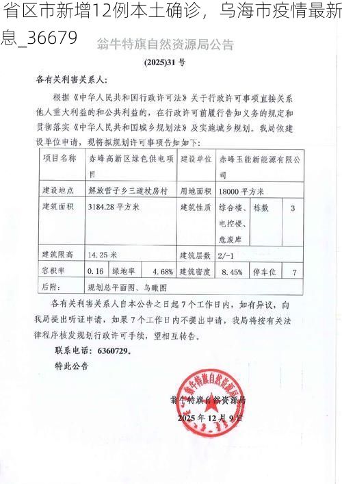 31省区市新增12例本土确诊，乌海市疫情最新消息_36679