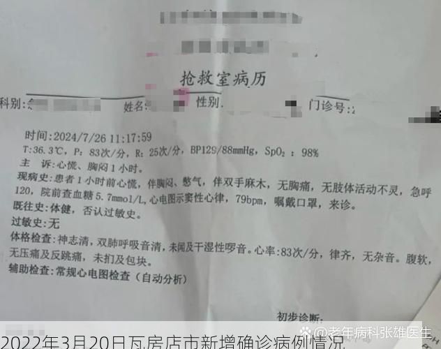 2022年3月20日瓦房店市新增确诊病例情况