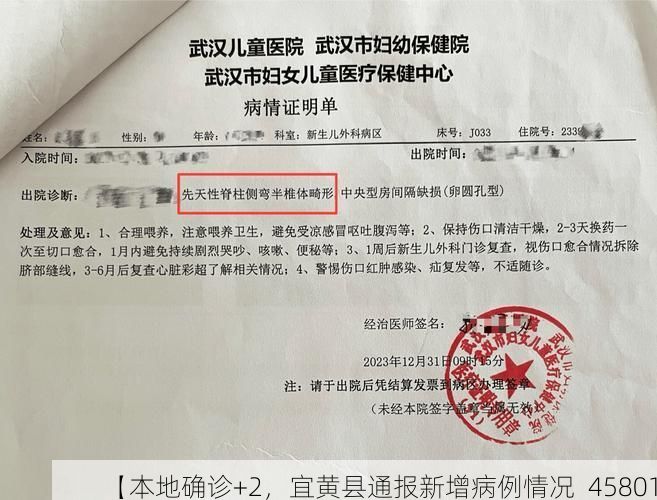 【本地确诊+2，宜黄县通报新增病例情况_45801】