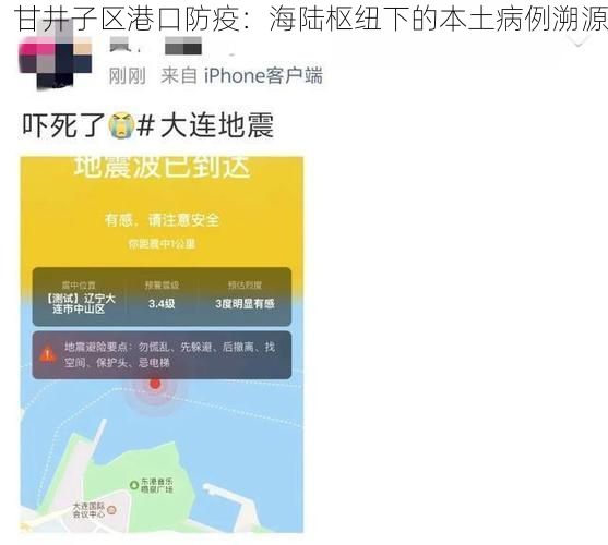 甘井子区港口防疫：海陆枢纽下的本土病例溯源