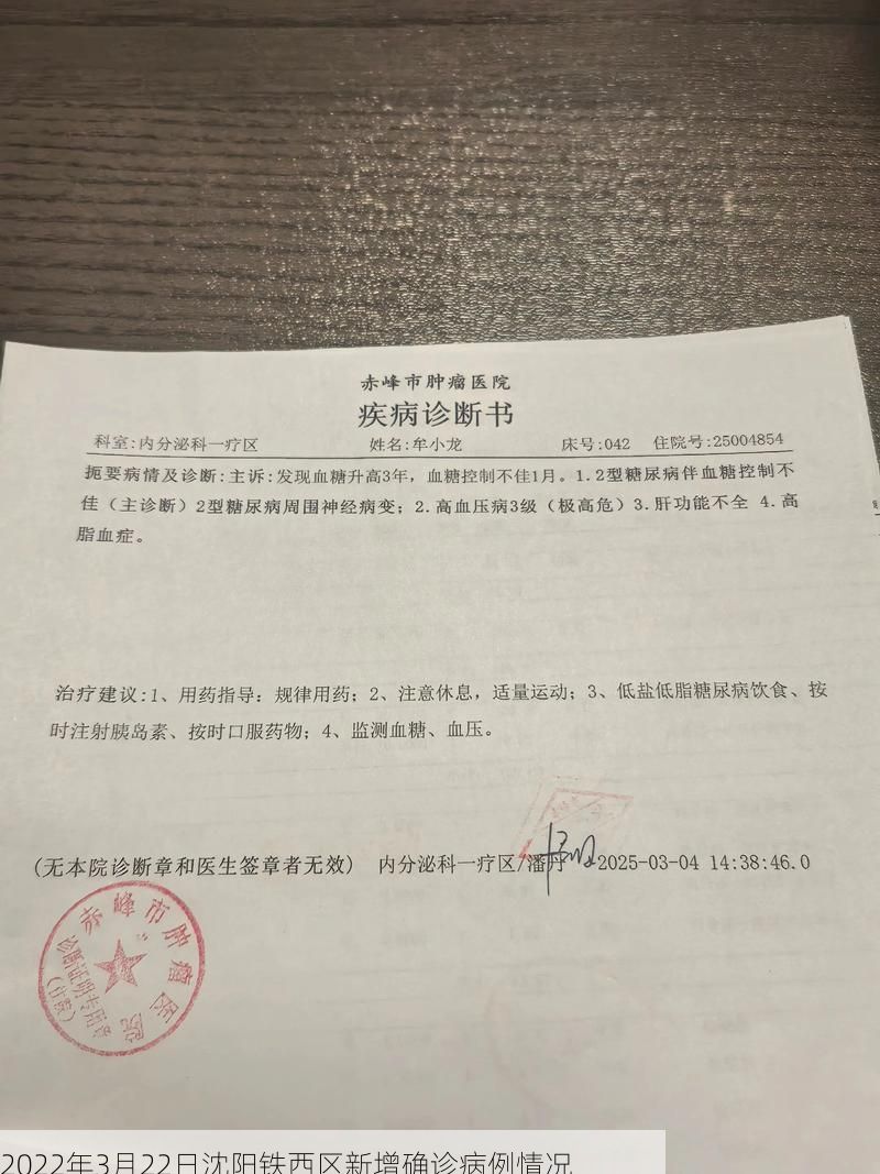 2022年3月22日沈阳铁西区新增确诊病例情况