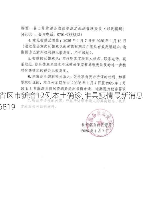 31省区市新增12例本土确诊,睢县疫情最新消息_46819