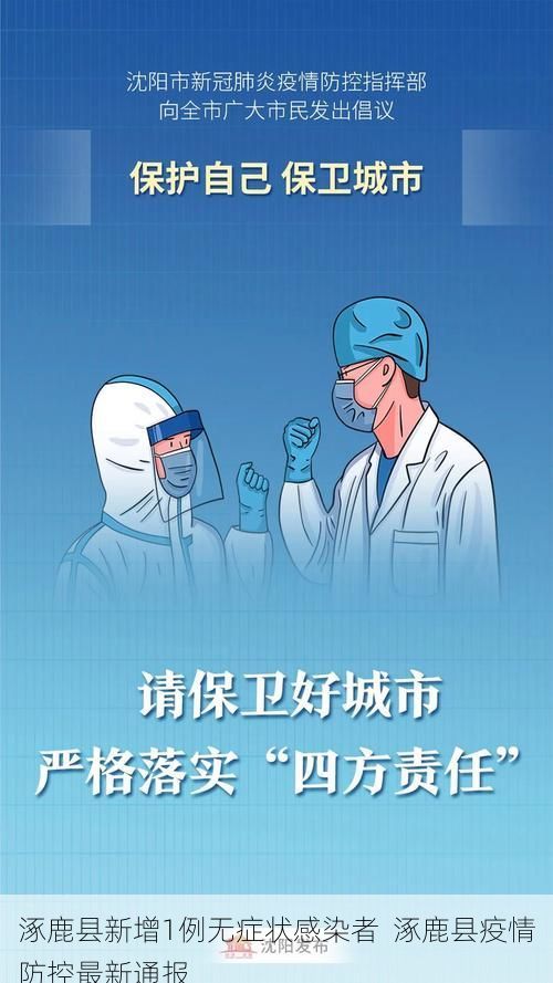 涿鹿县新增1例无症状感染者  涿鹿县疫情防控最新通报