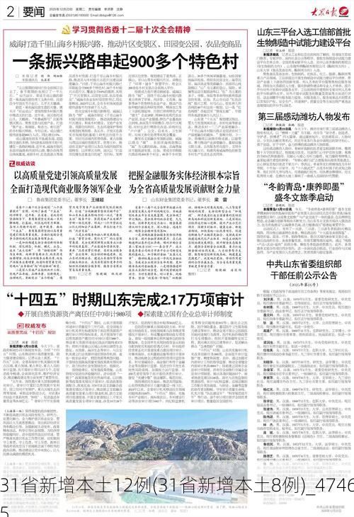 31省新增本土12例(31省新增本土8例)_47465