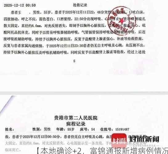 【本地确诊+2，富锦通报新增病例情况】