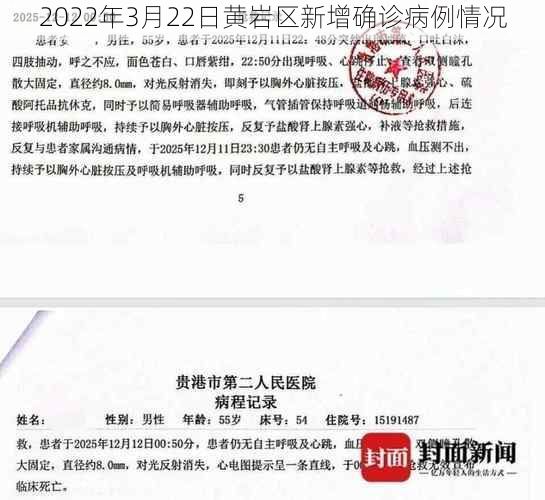 2022年3月22日黄岩区新增确诊病例情况