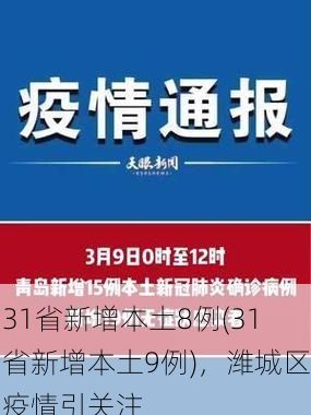 31省新增本土8例(31省新增本土9例)，潍城区疫情引关注
