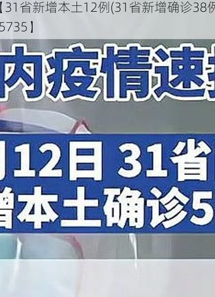 【31省新增本土12例(31省新增确诊38例)_5735】