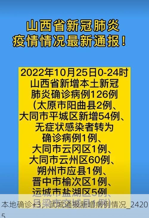 本地确诊+3，武城通报新增病例情况_24205
