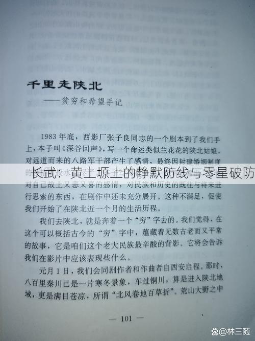 长武:黄土塬上的静默防线与零星破防