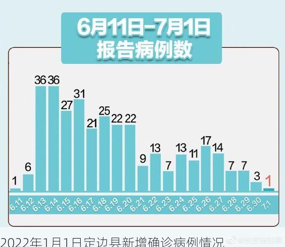 2022年1月1日定边县新增确诊病例情况