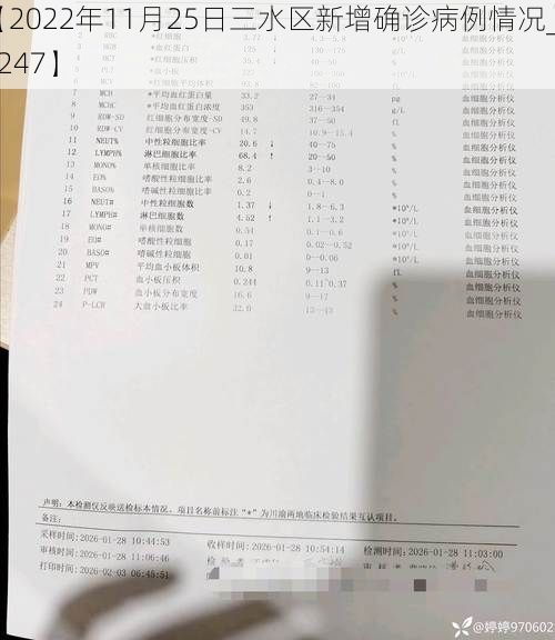 【2022年11月25日三水区新增确诊病例情况_46247】