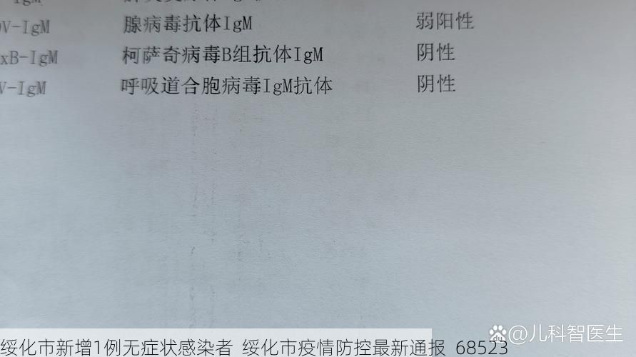 绥化市新增1例无症状感染者  绥化市疫情防控最新通报_68523