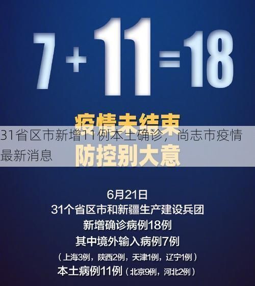 31省区市新增11例本土确诊，尚志市疫情最新消息