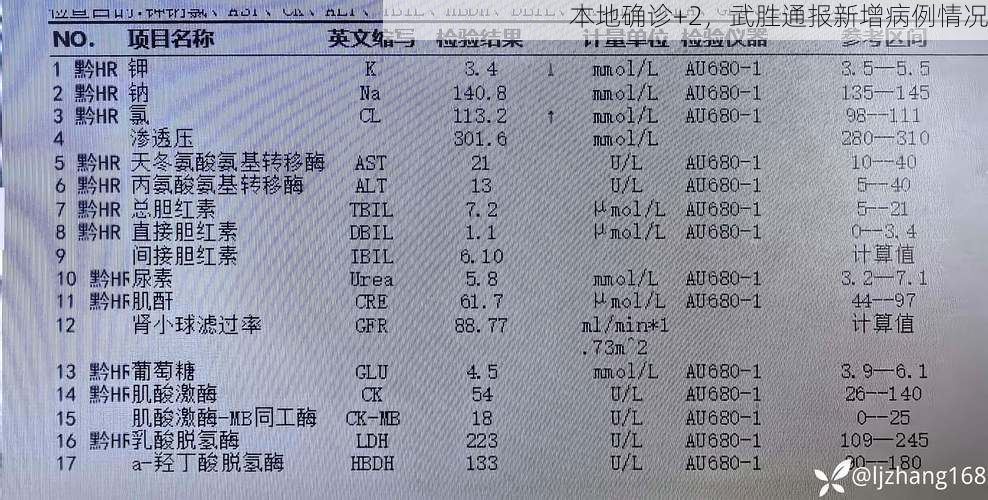 本地确诊+2，武胜通报新增病例情况