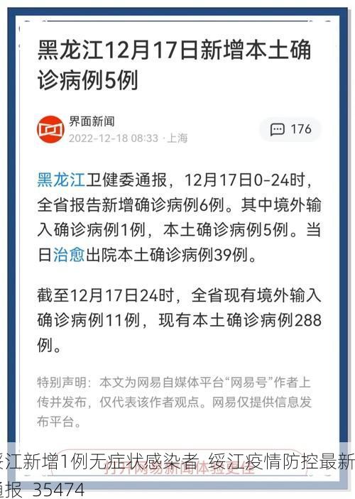 绥江新增1例无症状感染者  绥江疫情防控最新通报_35474