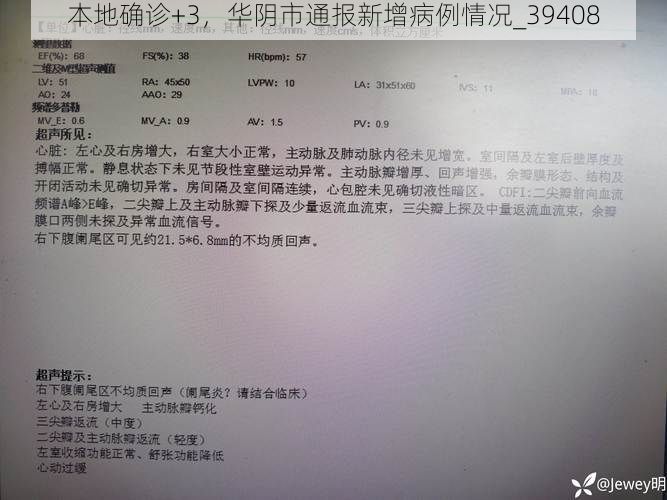 本地确诊+3，华阴市通报新增病例情况_39408
