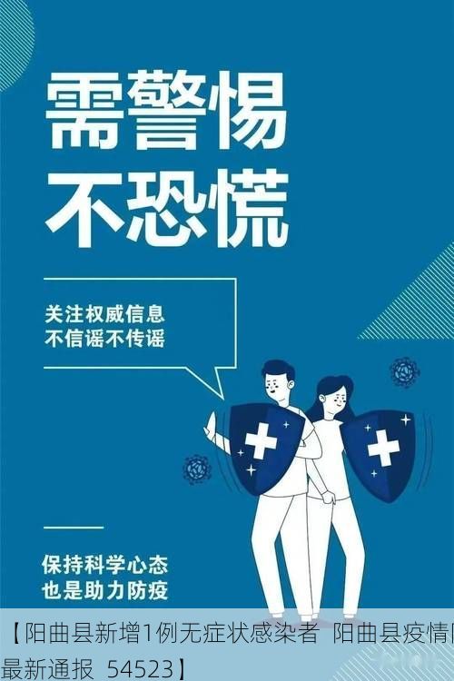 【阳曲县新增1例无症状感染者  阳曲县疫情防控最新通报_54523】