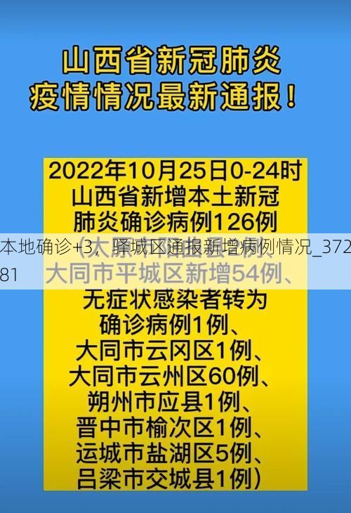 本地确诊+3,驿城区通报新增病例情况_37281