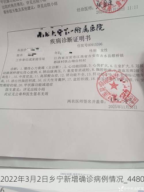 2022年3月2日乡宁新增确诊病例情况_44806