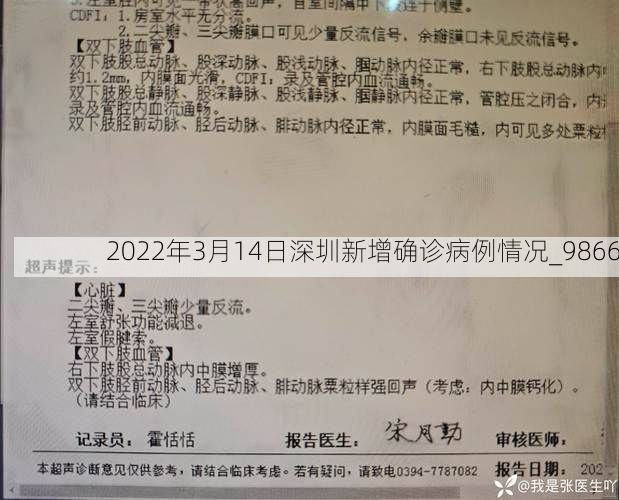 2022年3月14日深圳新增确诊病例情况_9866