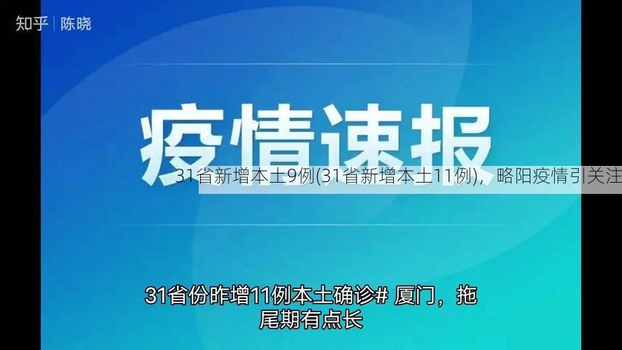 31省新增本土9例(31省新增本土11例)，略阳疫情引关注