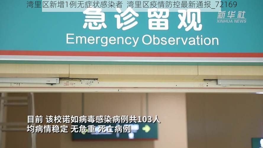 湾里区新增1例无症状感染者  湾里区疫情防控最新通报_72169
