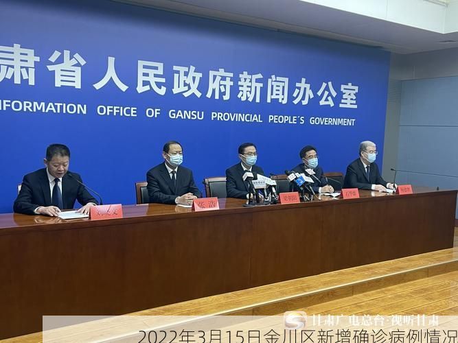 2022年3月15日金川区新增确诊病例情况