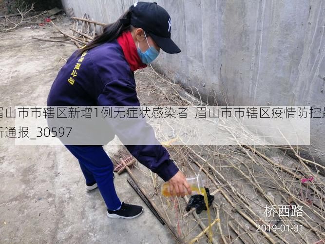 眉山市市辖区新增1例无症状感染者  眉山市市辖区疫情防控最新通报_30597