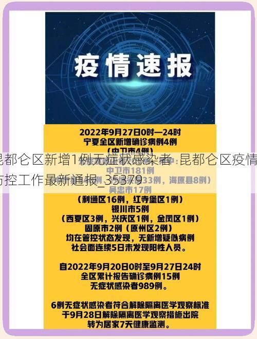 昆都仑区新增1例无症状感染者  昆都仑区疫情防控工作最新通报_35379