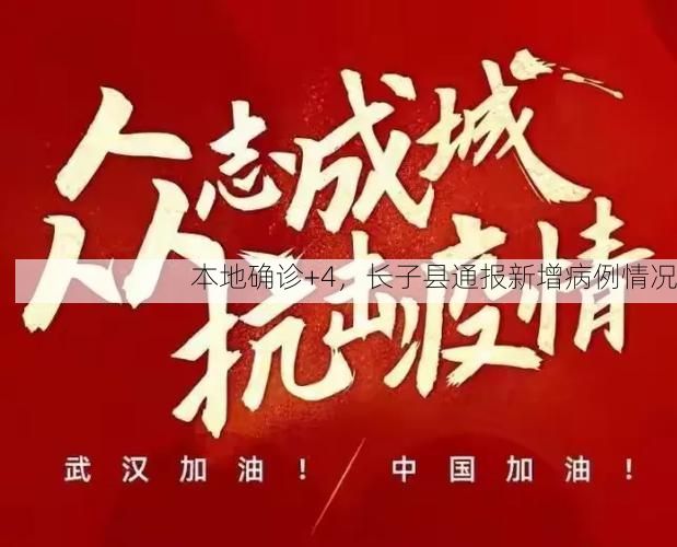 本地确诊+4，长子县通报新增病例情况