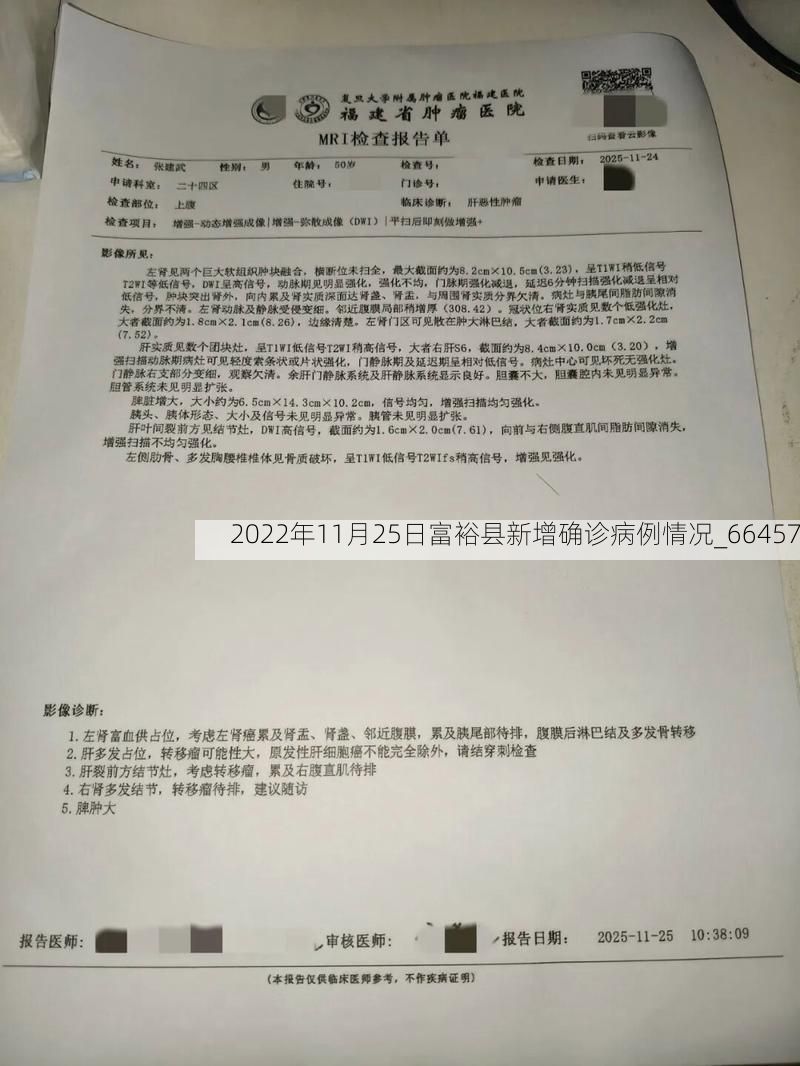 2022年11月25日富裕县新增确诊病例情况_66457